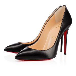 Christian Louboutin Escarpins Follies Strass 100mm Cuir Noir