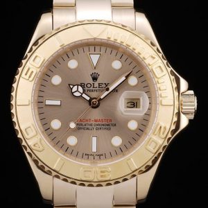 Rolex Yacht Master Lunette Or Cadran Or Tachymètre