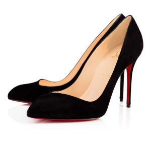 Christian Louboutin Escarpins Corneille 100 mm Suédé Noir