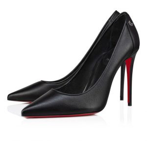Christian Louboutin Sporty Kate 100 mm Escarpins Cuir Nappa Noir