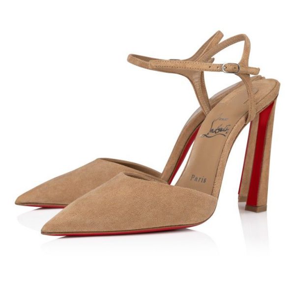 Christian Louboutin Condora Riviera 100 mm Escarpins Veau Velours Lionne