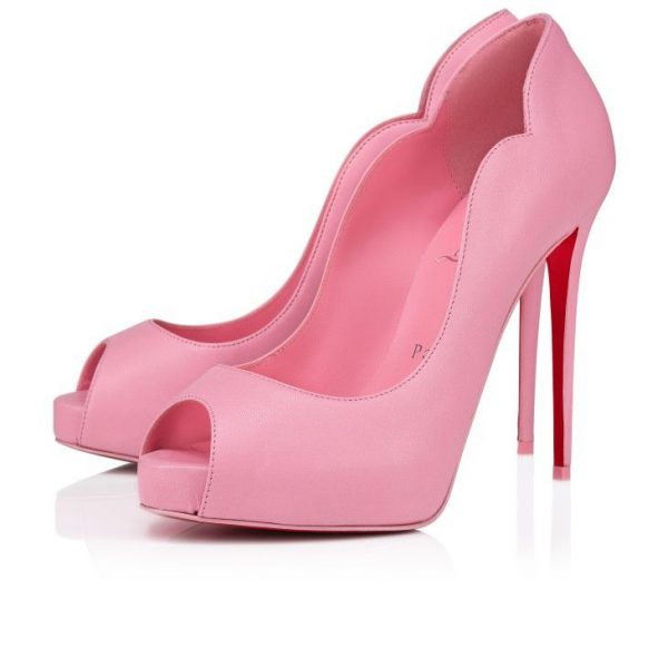 Christian Louboutin Hot Chick Alta 120 mm Escarpins Cuir Nappa Calipso