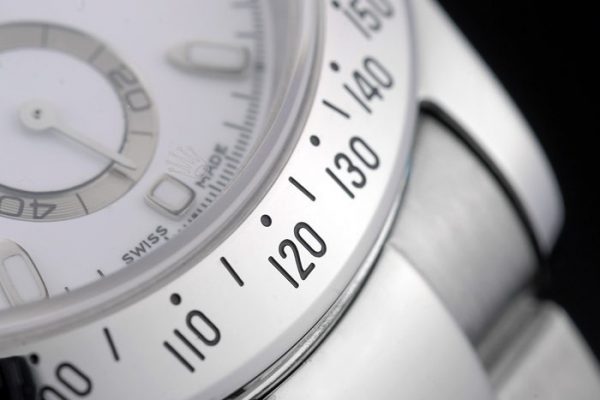 Rolex Daytona Acier Inoxydable Bracelet Cadran Blanc 80297 – Image 8