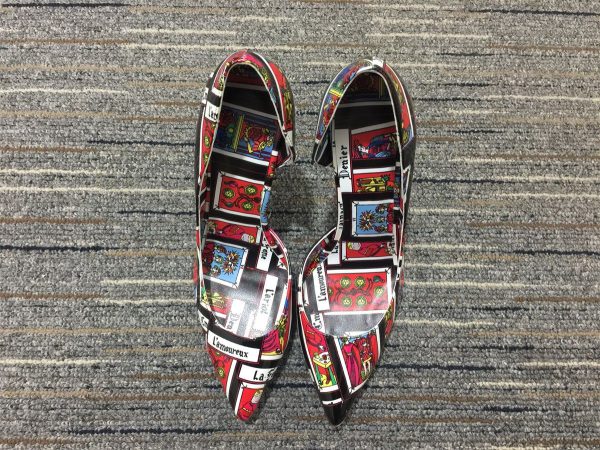 Christian Louboutin Escarpins Iriza 100mm Verni Tarot Multicolore – Image 3