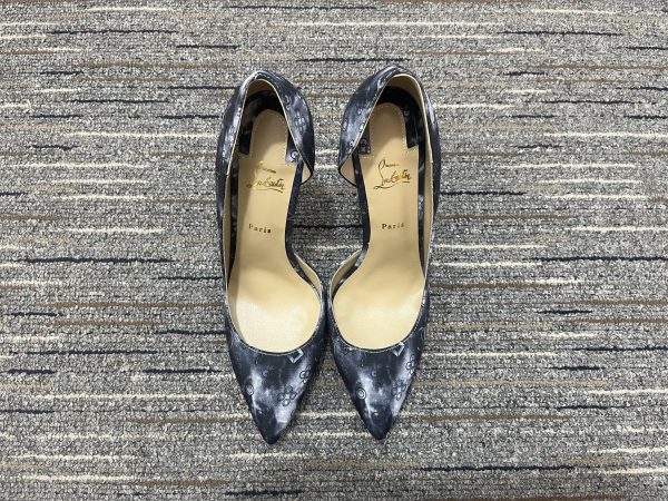 Christian Louboutin Escarpins Iriza 100mm Denim Imprimé – Image 4