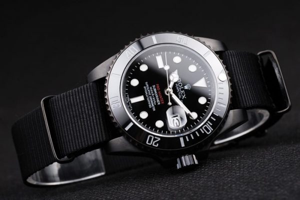Rolex Submariner Pro-Hunter Acier Noir Bracelet Acier Cadran Noir – Image 6