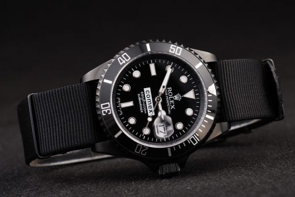 Rolex Submariner Comex Noir Répliques de Montres – Image 7