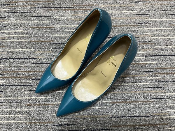 Christian Louboutin Escarpins So Kate 120 mm Cuir Verni Curaçao – Image 4