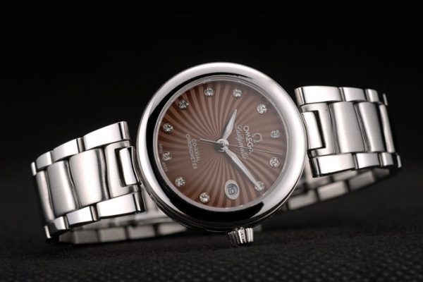 Omega DeVille Ladymatic Répliques de Haute Qualité Montres 4376 – Image 7