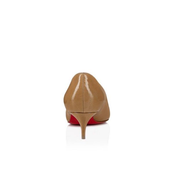 Christian Louboutin Katissima 45 mm Escarpins Cuir Verni Vog Lionne – Image 3
