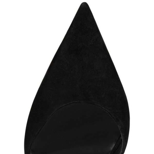 Christian Louboutin Condora Riviera 100 mm Escarpins Veau Velours Noir – Image 4