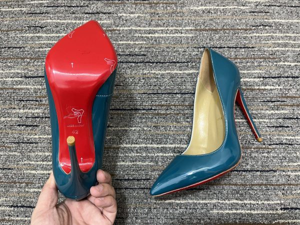 Christian Louboutin Escarpins So Kate 120 mm Cuir Verni Curaçao – Image 3
