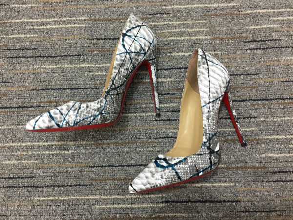 Christian Louboutin Escarpins So Kate 120 mm Python Vulcano – Image 2