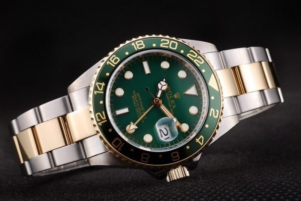 Rolex GMT Master II Lunette Céramique Verte Cadran Vert Tachymètre – Image 7