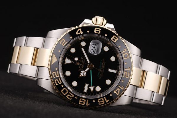 Rolex GMT Master II Lunette Céramique Noire Tachymètre Cadran Noir – Image 6