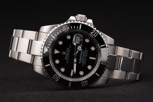 Rolex Submariner Lunette Céramique Noire Tachymètre Cadran Noir – Image 6