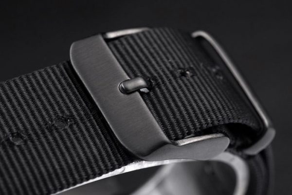 Rolex Submariner Pro-Hunter Bracelet Tissu Noir Cadran Noir – Image 4