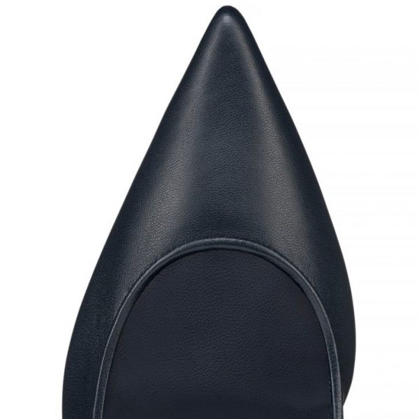 Christian Louboutin Sporty Kate 85 mm Escarpins Cuir Nappa Marine – Image 2