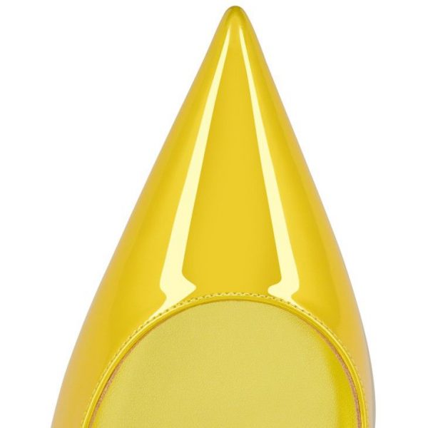 Christian Louboutin Miss Z 100 mm Escarpins Cuir Laminé Delight – Image 2
