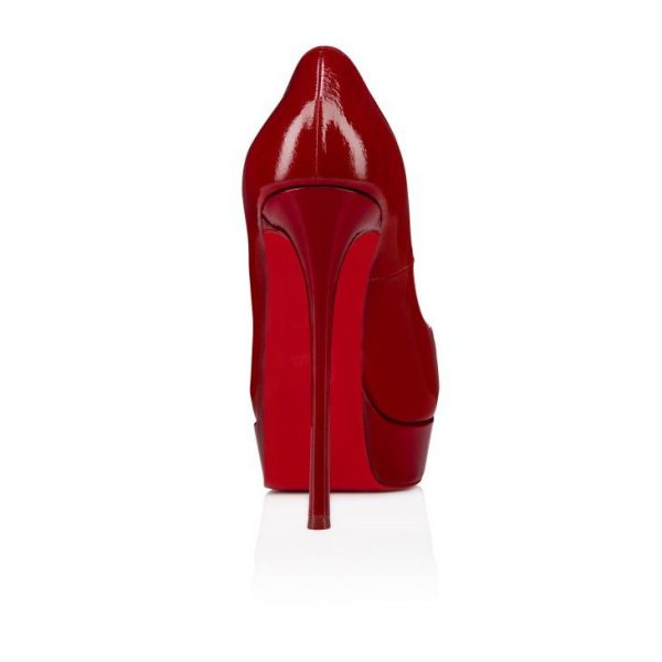 Christian Louboutin Fetish Peep 150 mm Escarpins Cuir Verni Vog Loubi – Image 3