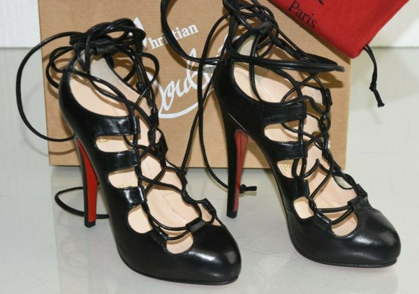 Christian Louboutin Bloody Mary Escarpins 120 mm Cuir Nappa Noir
