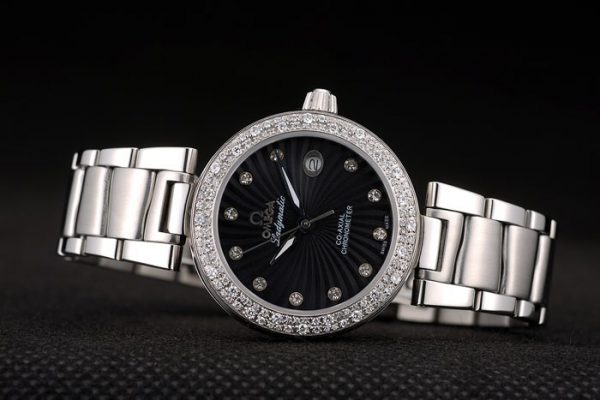 Omega DeVille Ladymatic Répliques de Haute Qualité Montres 4370 – Image 6
