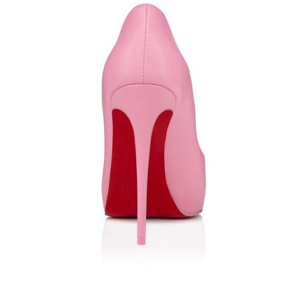 Christian Louboutin Hot Chick Alta 120 mm Escarpins Cuir Nappa Calipso – Image 4