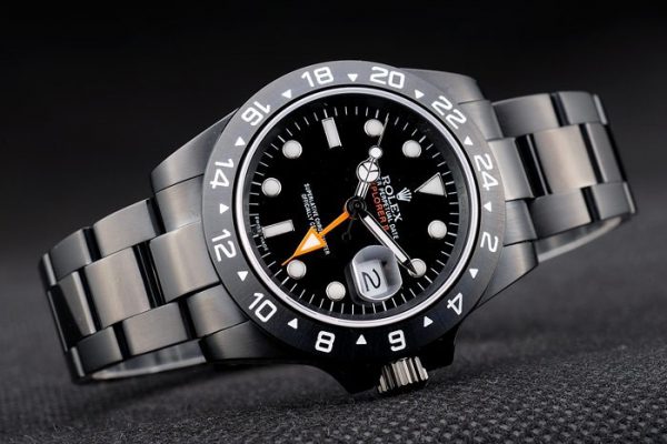 Rolex Explorer Suisse Lunette Céramique Noire Cadran Noir Tachymètre – Image 6