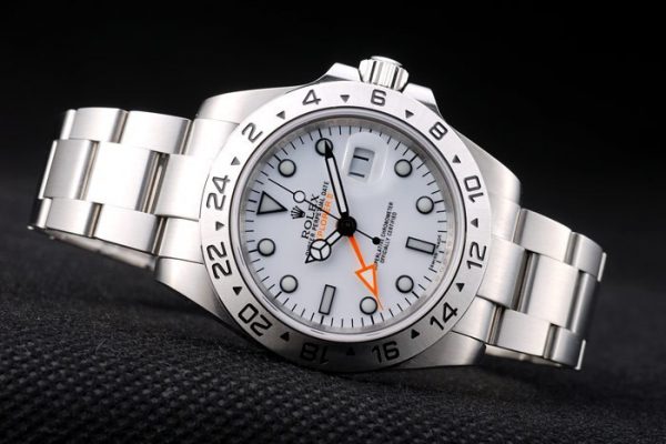 Rolex Explorer Suisse Acier Inox Cadran Blanc Lunette Tachymètre – Image 6