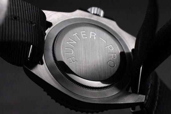 Rolex Submariner Pro-Hunter Acier Noir Bracelet Acier Cadran Noir – Image 3