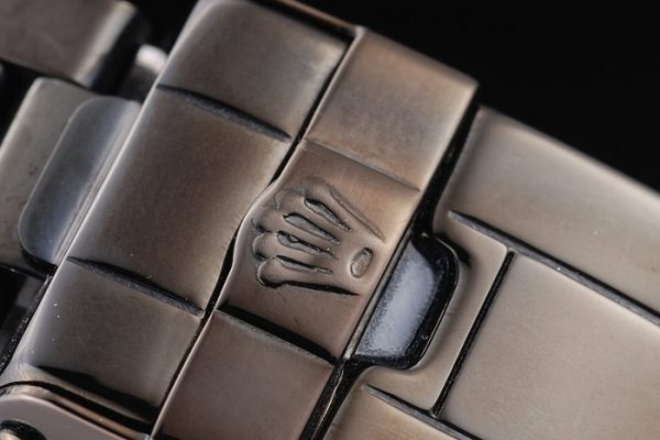 Rolex Submariner Large Femme Lunette Noire Cadran Noir Tachymètre – Image 5
