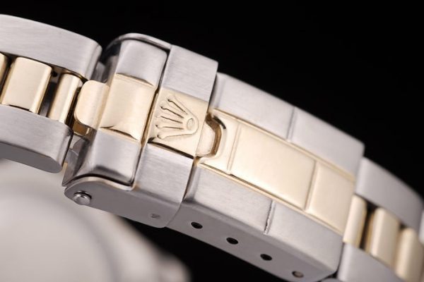 Rolex Yacht Master Lunette Or Cadran Blanc Tachymètre – Image 4