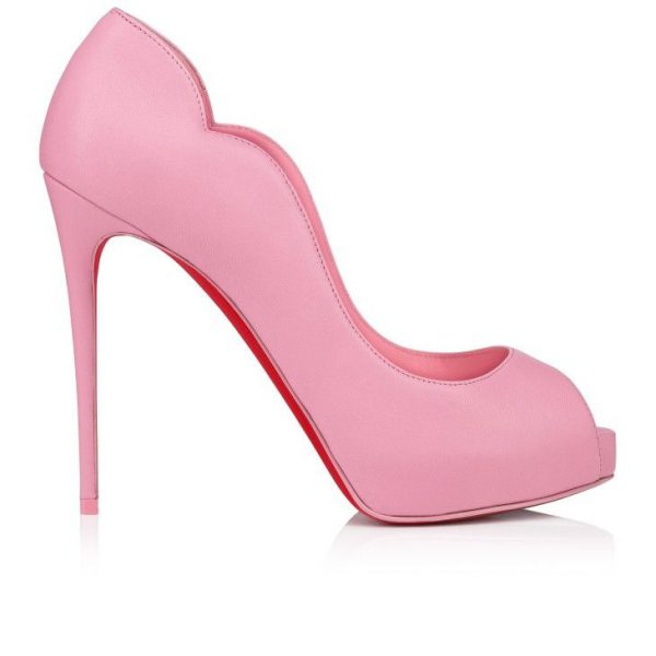 Christian Louboutin Hot Chick Alta 120 mm Escarpins Cuir Nappa Calipso – Image 2