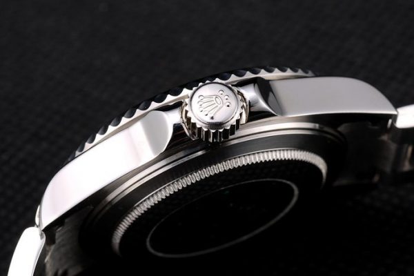 Réplique Rolex GMT Master II Lunette céramique noire-bleue-rouge Cadran – Image 4