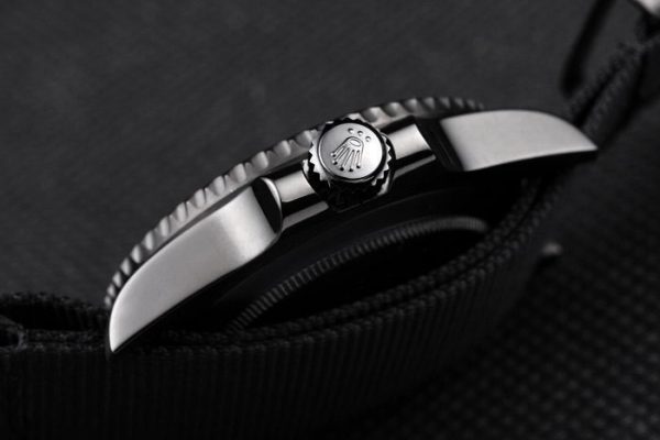 Rolex Submariner Pro-Hunter Acier Noir Bracelet Acier Cadran Noir – Image 2