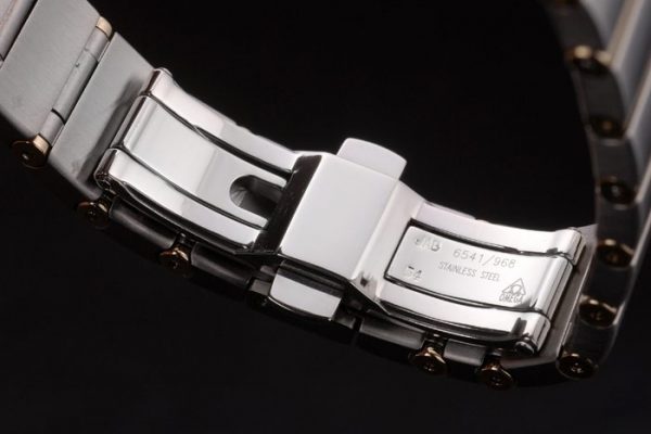 Omega Lady Constellation Lunette Incrustée de Cristaux Cadran Doré 80293 – Image 4