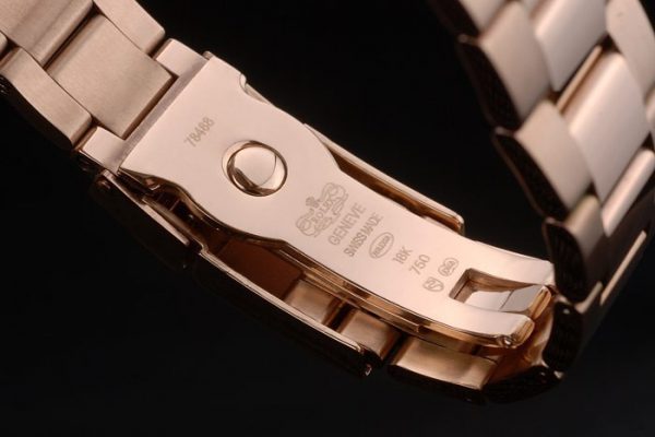 Rolex Daytona Plaqué Ion Tachymètre Bracelet Or Rose Cadran Or Rose 80244 – Image 4
