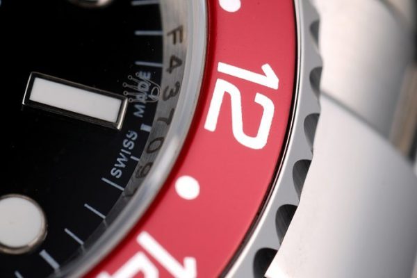 Réplique Rolex GMT Master II Lunette céramique noire-bleue-rouge Cadran – Image 3