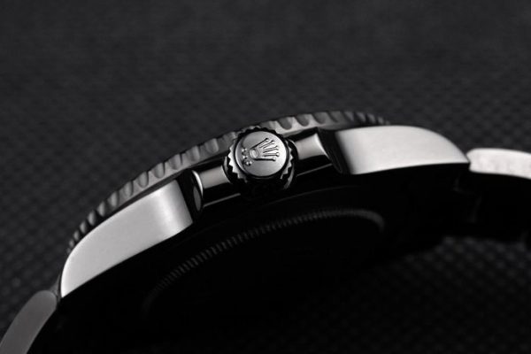 Rolex GMT Master II Pro-Hunter Acier Noir Bracelet Acier Cadran Noir – Image 2