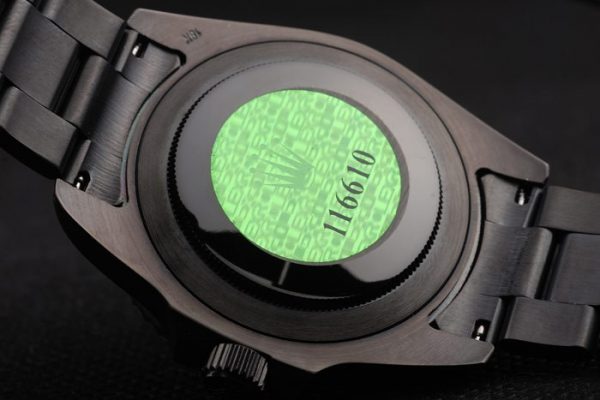 Rolex Milgauss Vert Teinté Pro-Hunter Saphir Cadran Blanc – Image 2