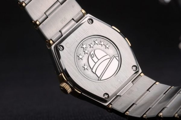 Omega Lady Constellation Cadran Doré Bracelet Acier Inoxydable 80292 – Image 3