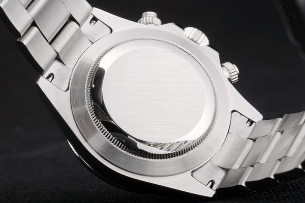 Rolex Daytona Acier Inoxydable Bracelet Cadran Blanc 80297 – Image 2