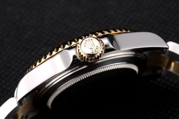 Rolex GMT Master II Lunette Céramique Dorée Cadran Marron Tachymètre – Image 2