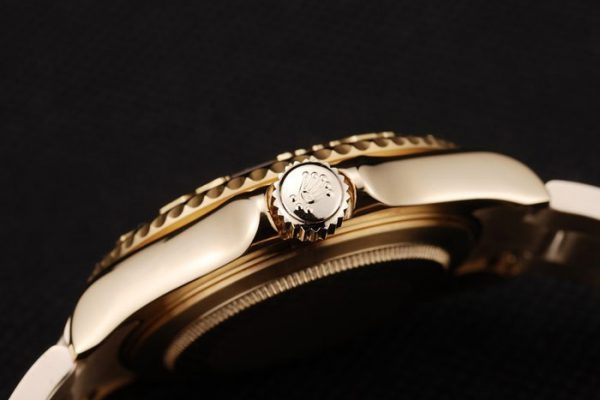 Rolex Yacht Master Lunette Or Cadran Or Tachymètre – Image 8