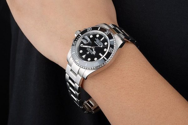 Rolex Submariner Lunette Céramique Noire Tachymètre Cadran Noir – Image 9