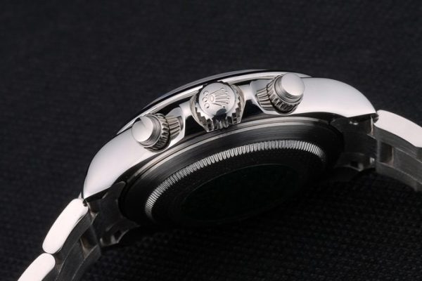 Rolex Daytona Acier Inox Bracelet Cadran Noir 80296 – Image 10