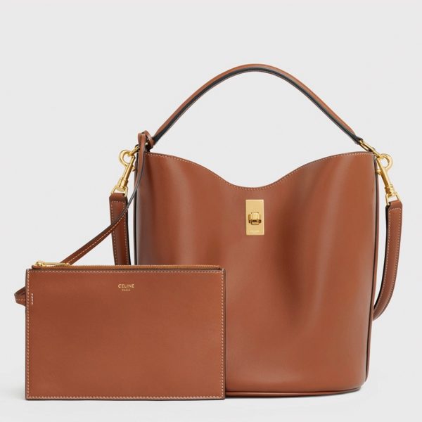 Faux Celine Bucket 16 Sac en marron