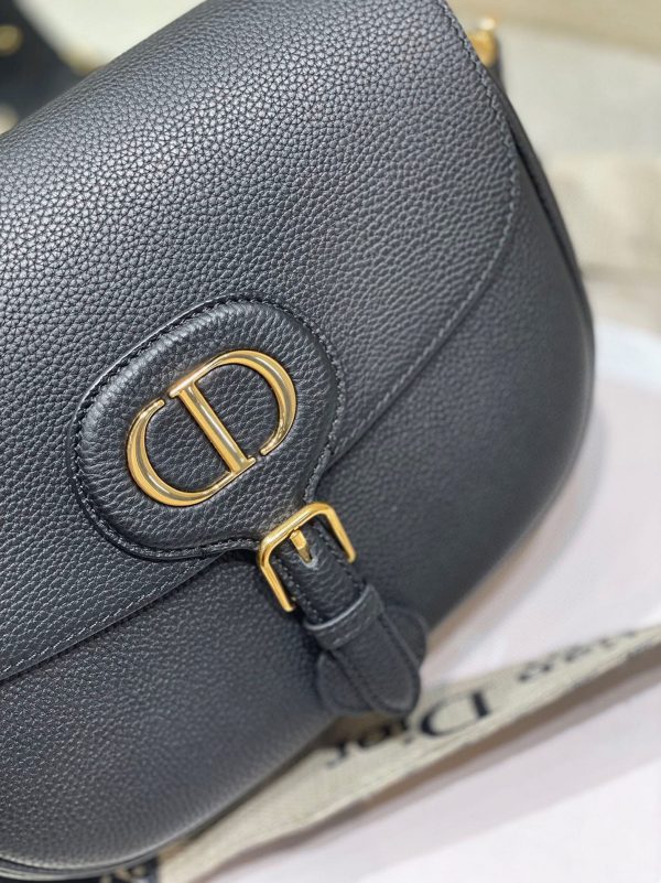 Imitation Grand Sac Dior Bobby en noir – Image 9
