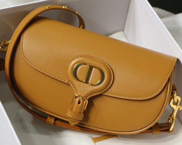 Contrefaçon Sac Dior Bobby East-West en brun – Image 10