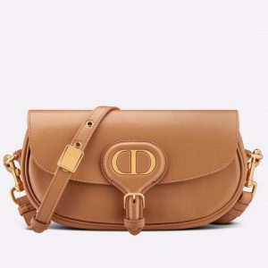 Contrefaçon Sac Dior Bobby East-West en brun